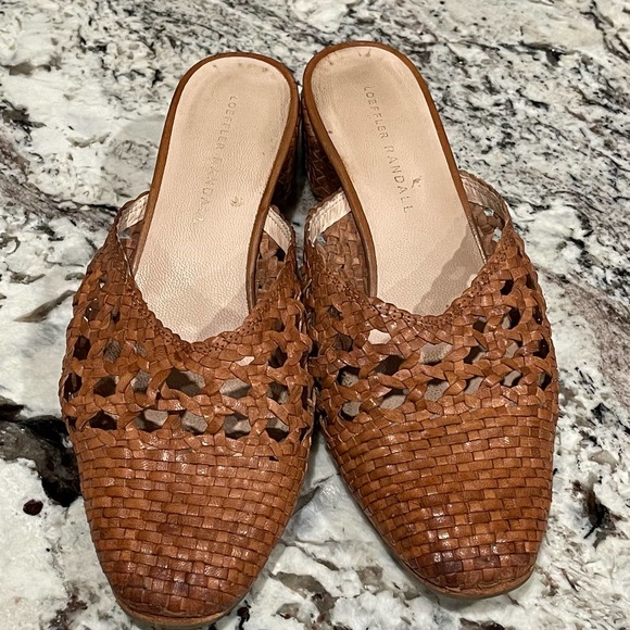 Loeffler Randall Lulu Woven Leather Mule - Picture 7 of 16